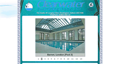 Desktop Screenshot of clearwater-pools.co.uk